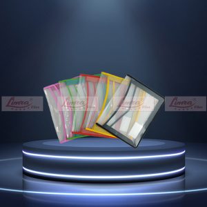 Clear Single Button Bag