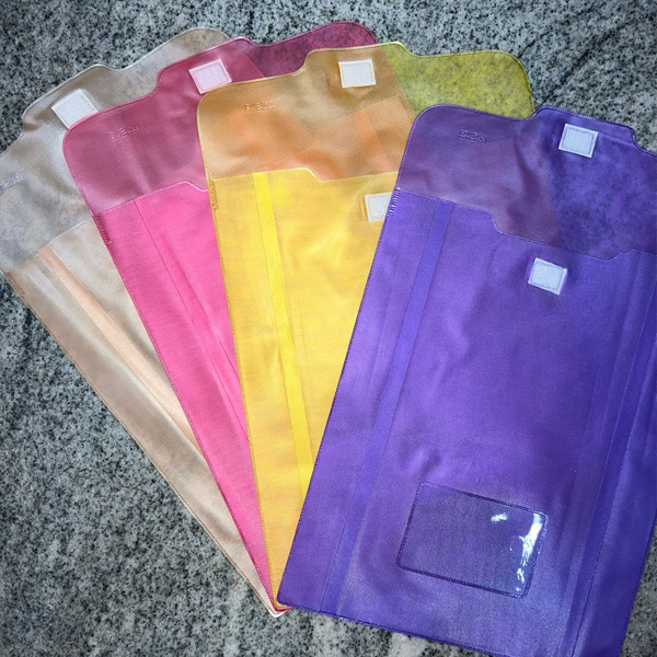 Pearl Material Top Velcro Bag - Image 9